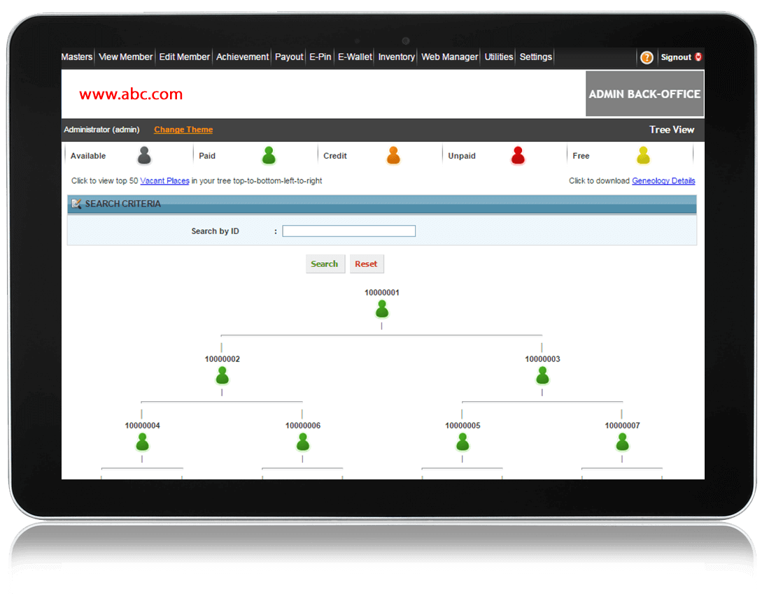 Binary MLM Software